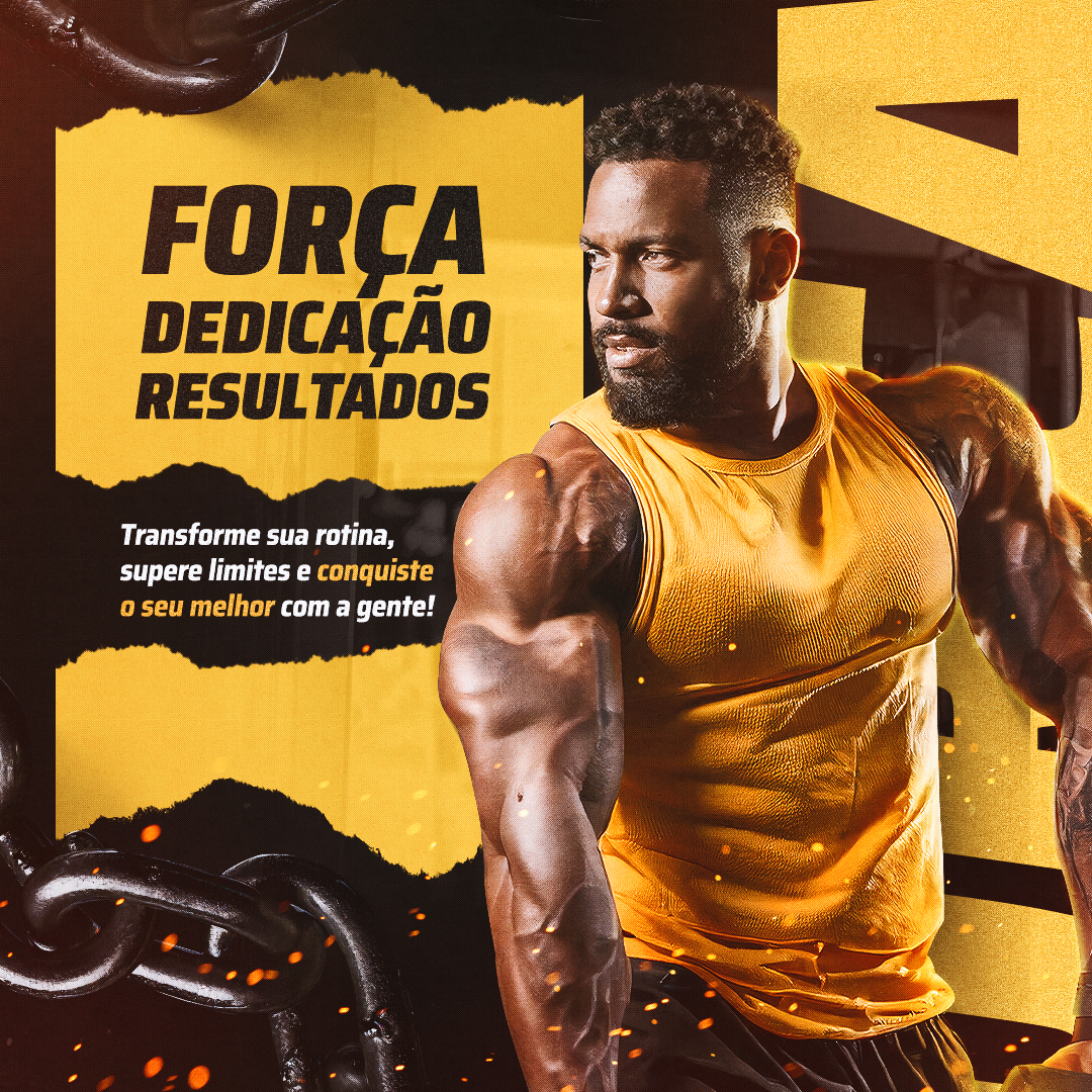 Academia Social Media PSD Editável