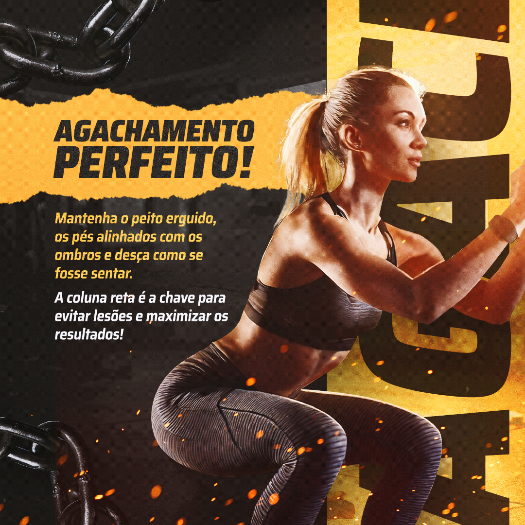 Academia Social Media PSD Editável 