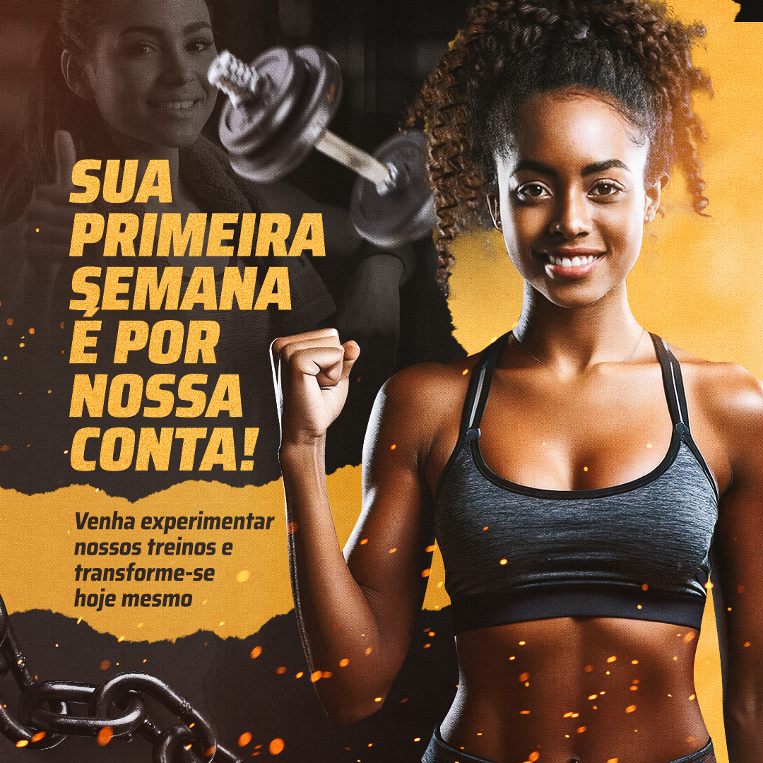 Academia Social Media PSD Editável 