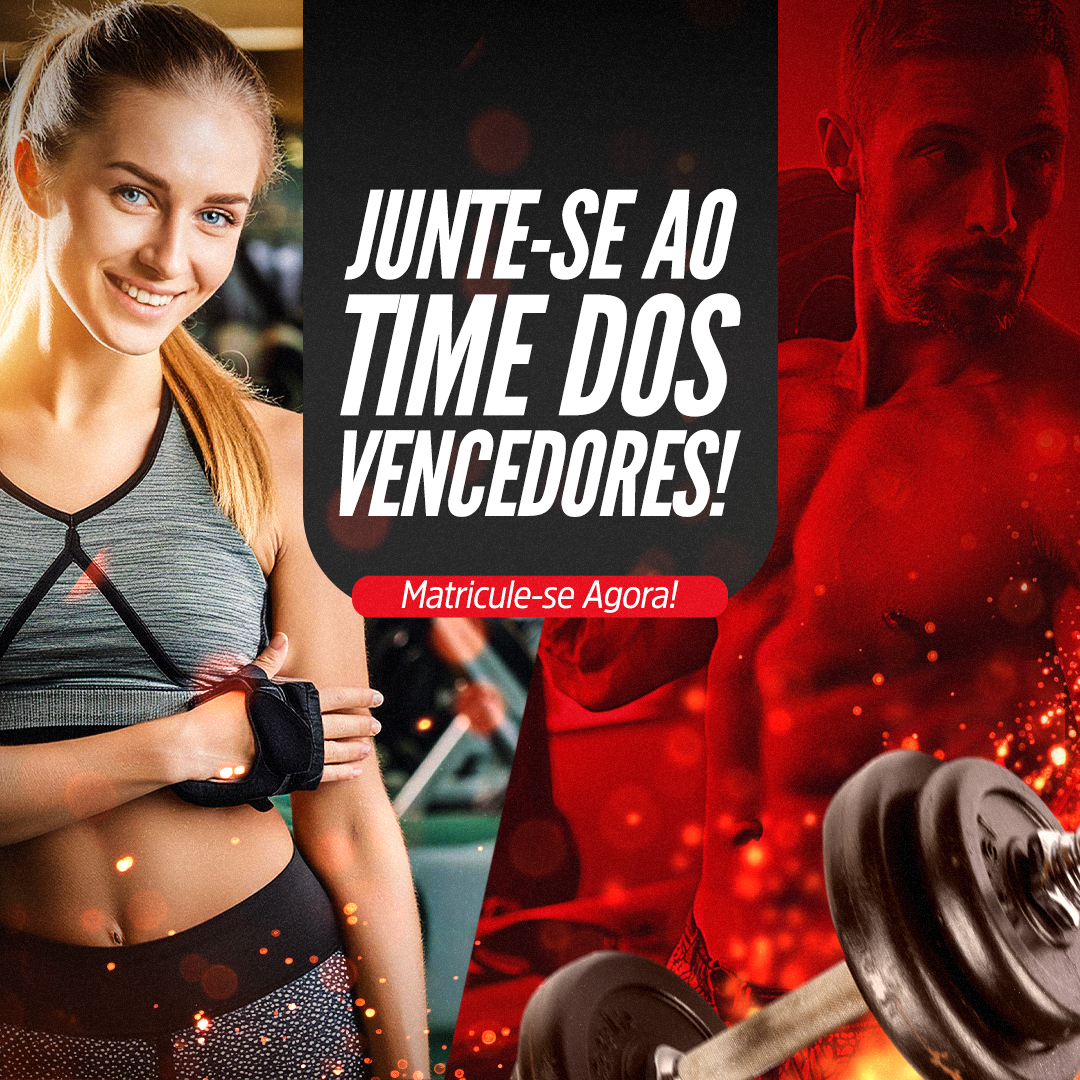 Academia Social Media PSD Editável 