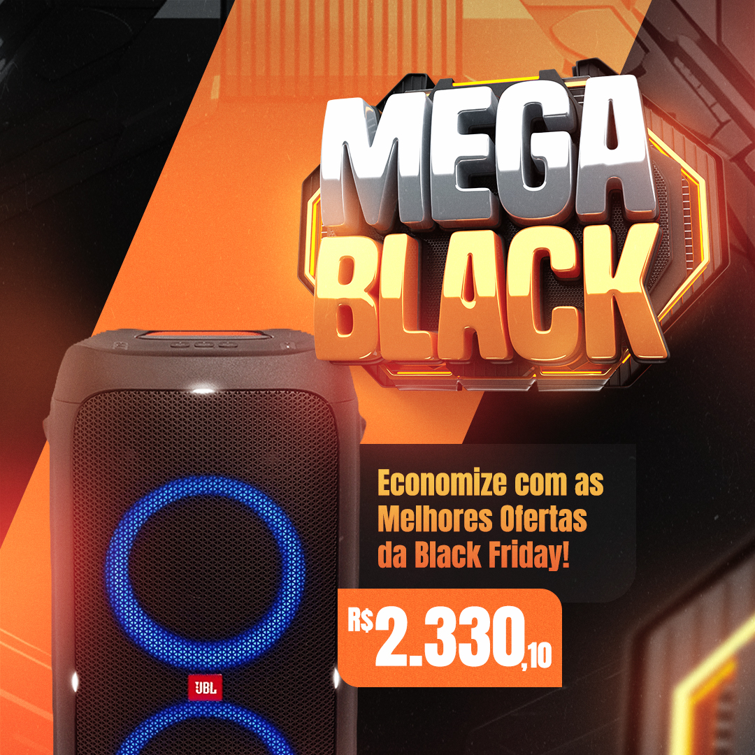 Black Friday Selo 3D Social Media PSD Editável 