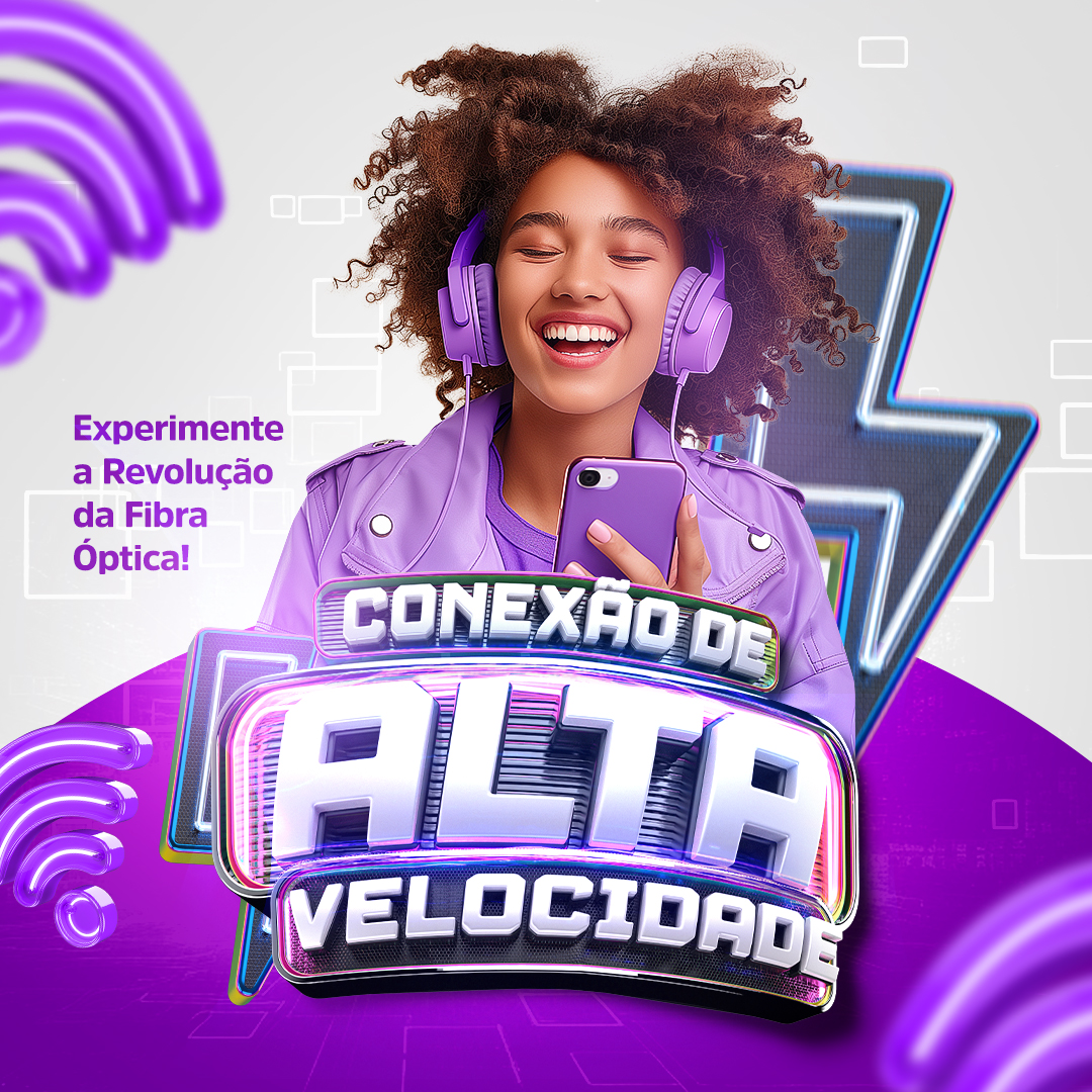 Internet Provedor Social Media PSD Editável