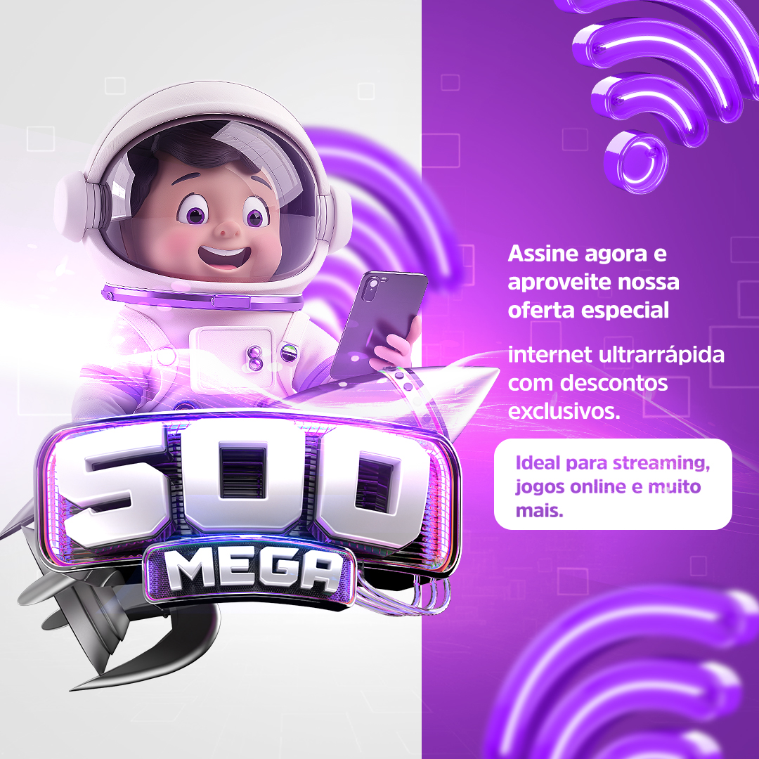 Internet Provedor Social Media PSD Editável