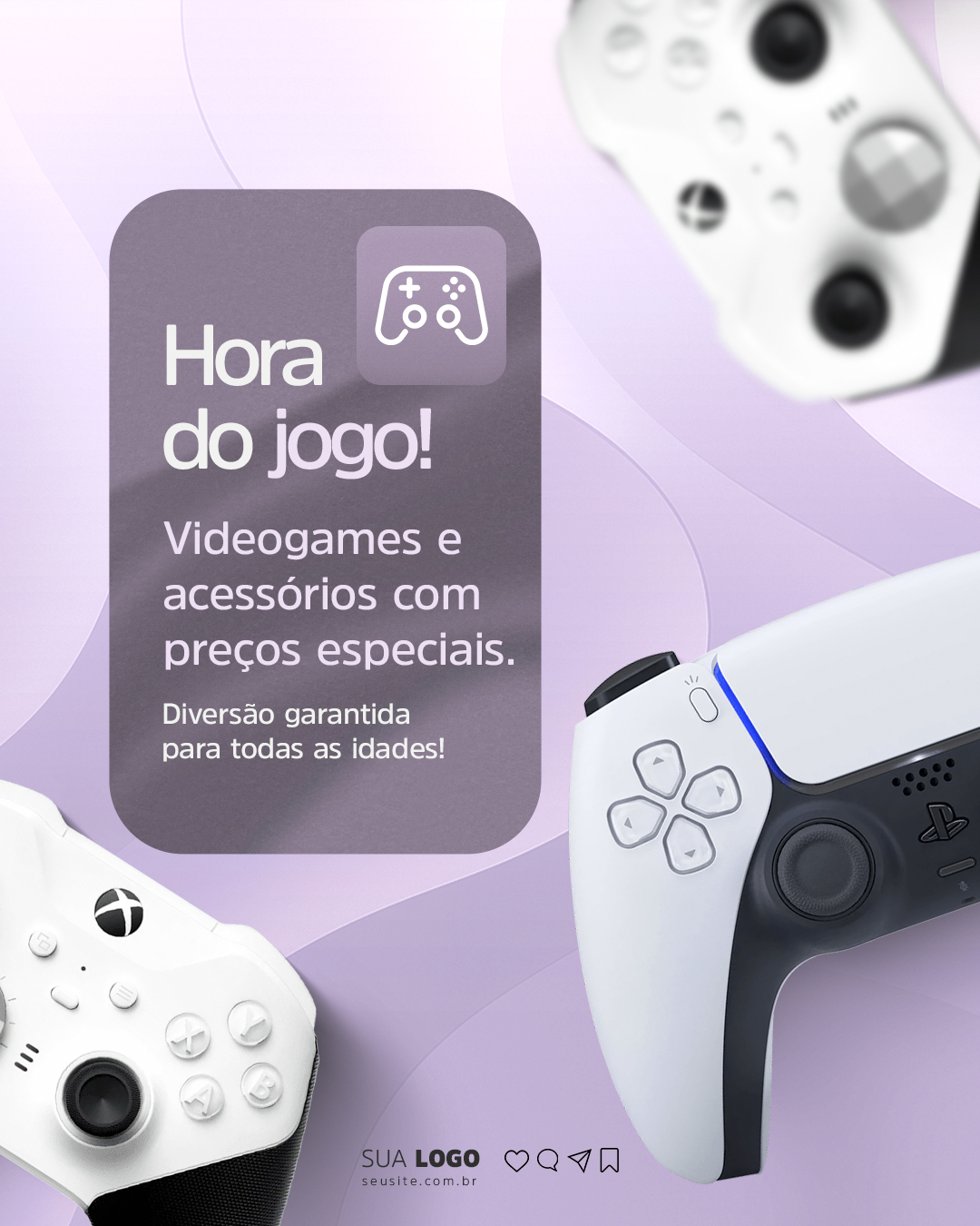 Loja de Eletrônicos Social Media PSD Editável 