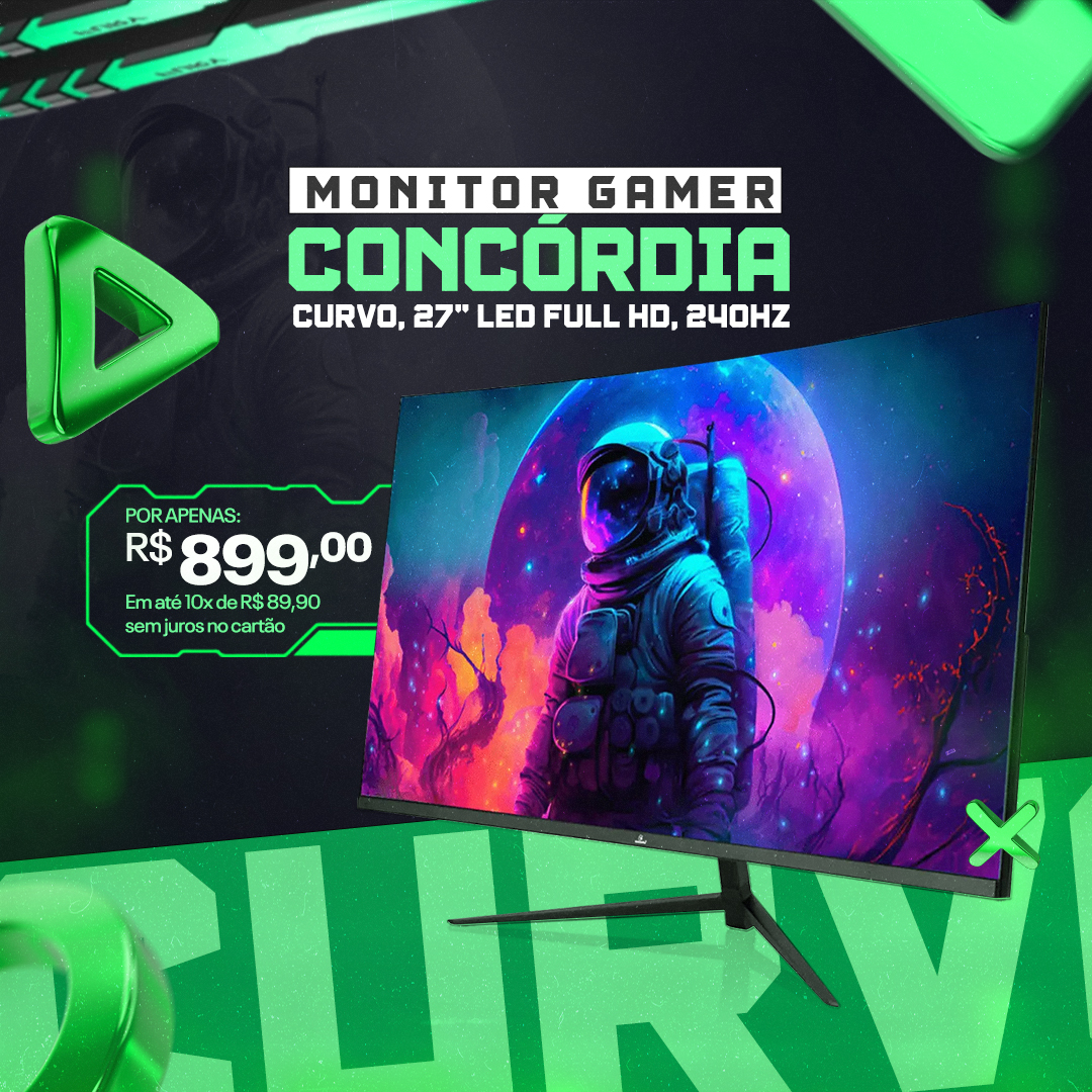 Loja Gamer Eletrônica Social Media PSD Editável 