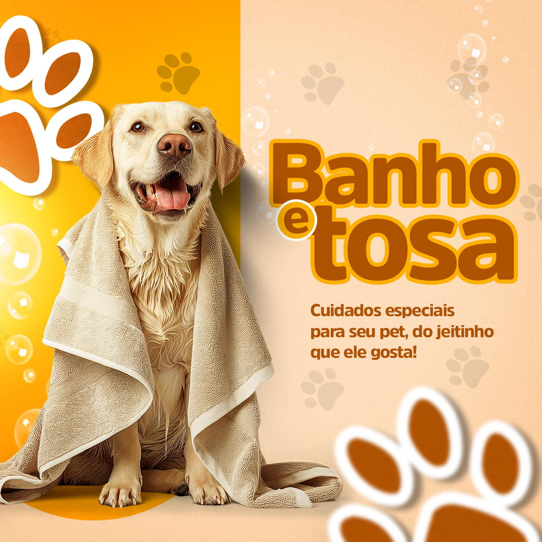 Pet Shop Social Media PSD Editável 