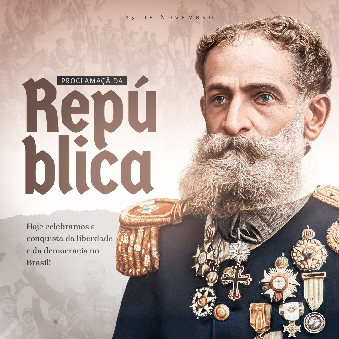 Proclamação da República Social Media Editável